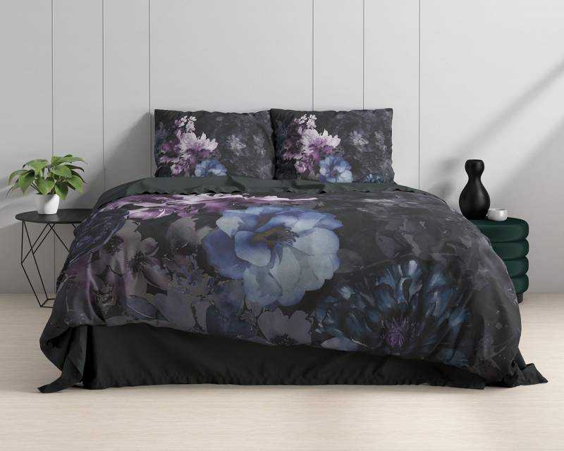 Sitheim-Europe Bettwäsche Bettwäsche Delora Schwarz Bettbezug mit Kissenbezug, 2 teilig Sitheim-Europe Bettwäsche Bettwäsche Delora Schwarz Bettbezug mit Kissenbezug, 2 teilig von Sitheim-Europe