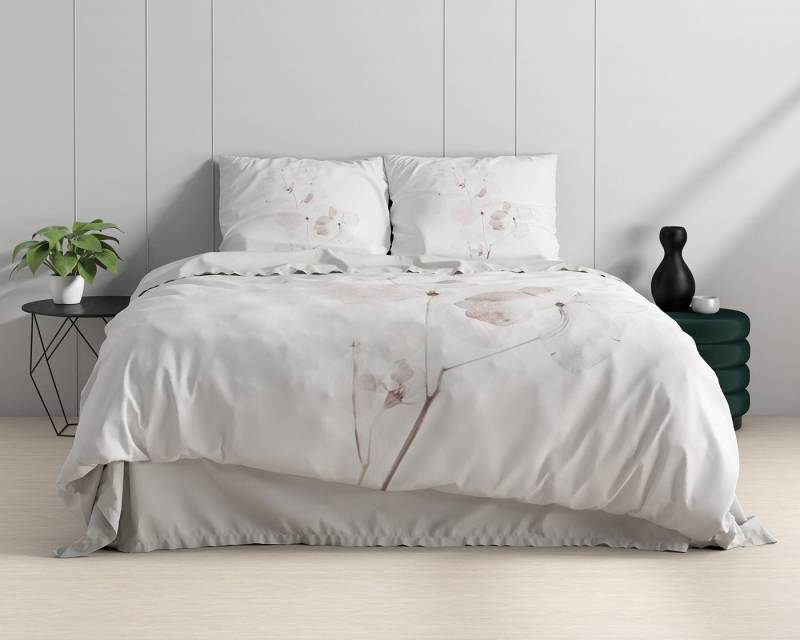 Sitheim-Europe Bettwäsche Bettwäsche Dira Weiß Bettbezug mit Kissenbezug, 2 teilig Sitheim-Europe Bettwäsche Bettwäsche Dira Weiß Bettbezug mit Kissenbezug, 2 teilig von Sitheim-Europe