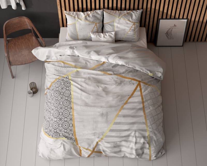 Sitheim-Europe Bettwäsche Bettwäsche-Set Grafik Weiß, 3 teilig Sitheim-Europe Bettwäsche Bettwäsche-Set Grafik Weiß, 3 teilig von Sitheim-Europe