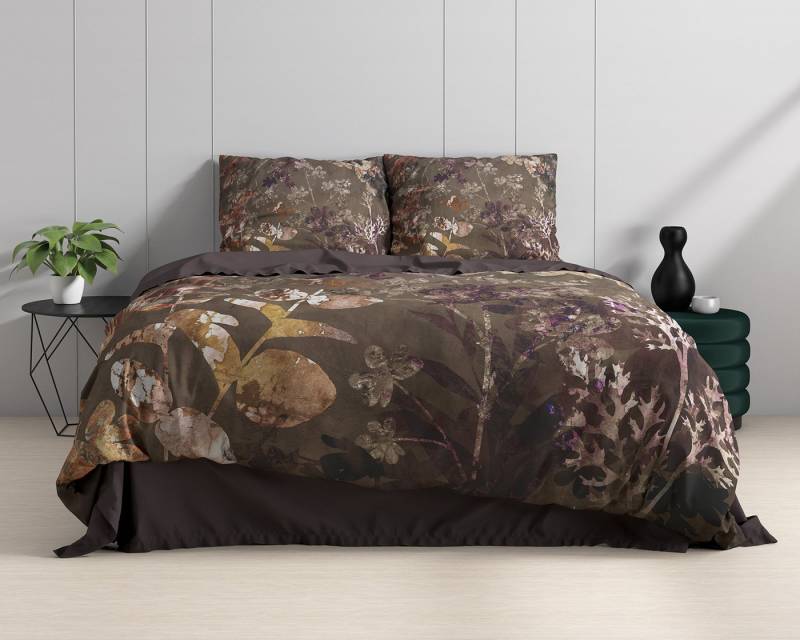 Sitheim-Europe Bettwäsche Bettwäsche Vivian Grün Bettbezug mit Kissenbezug, 2 teilig Sitheim-Europe Bettwäsche Bettwäsche Vivian Grün Bettbezug mit Kissenbezug, 2 teilig von Sitheim-Europe