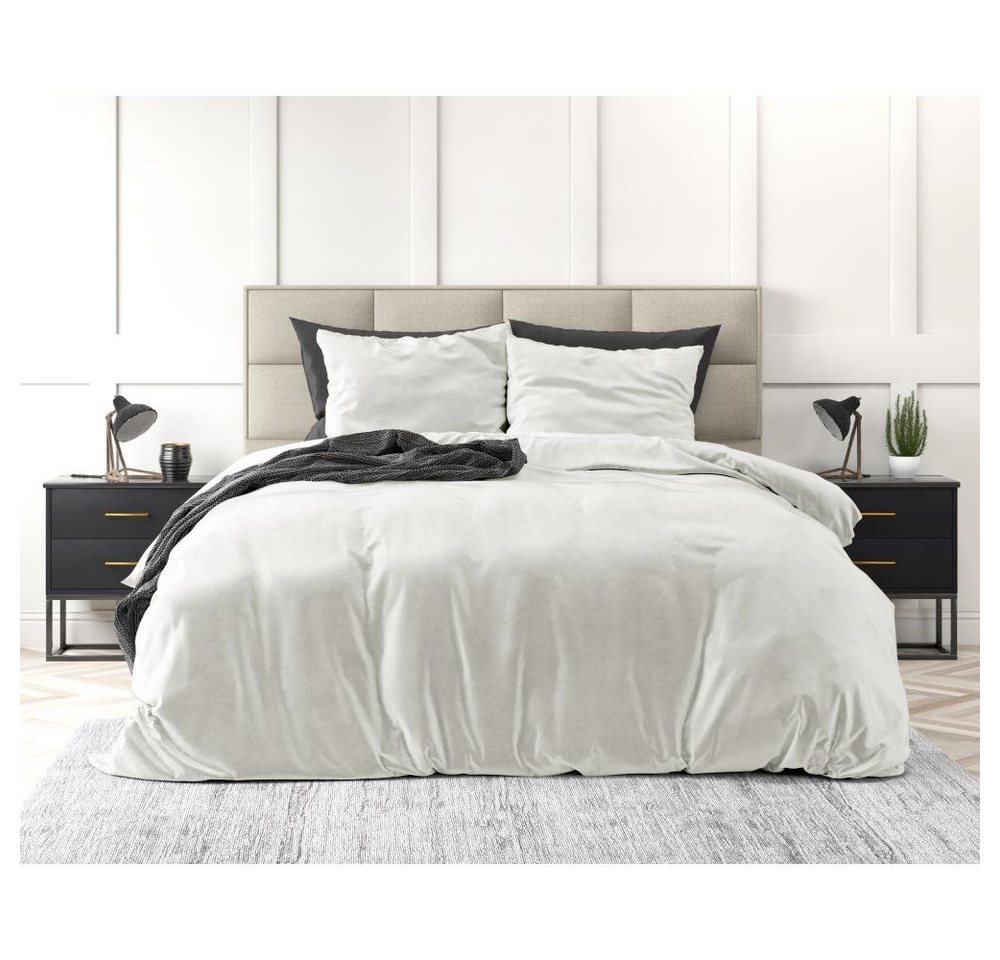 Sitheim-Europe Bettwäsche SLEEPTIME SAMT UNI BETTBEZUG & Kissenbezüge, Mikrofaser/Samt, Weich, geschmeidig und wärmeregulierend von Sitheim-Europe