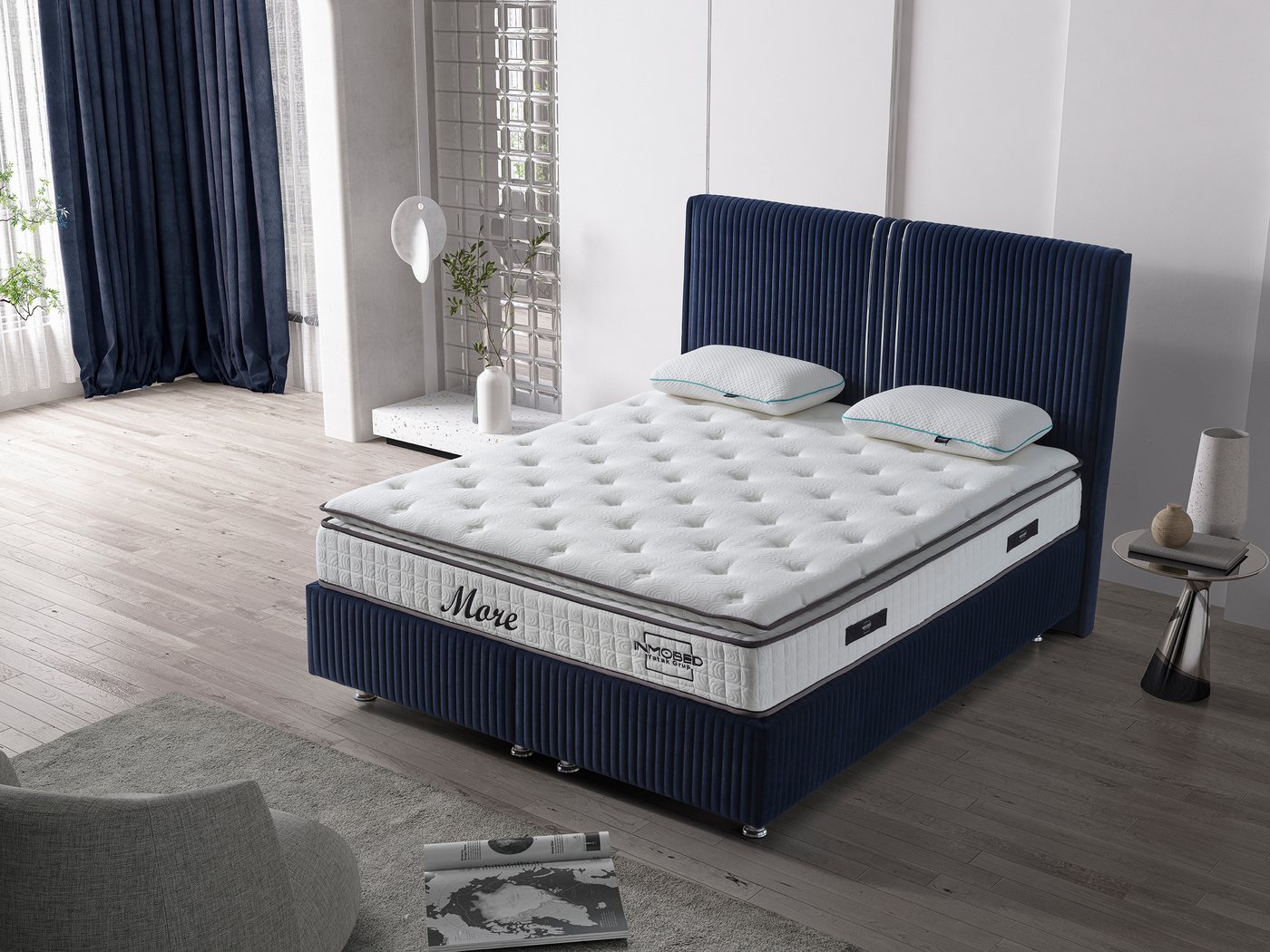 Sitheim-Europe Boxspringbett Boxspringbett Design MORE Bett inkl Matratze Sitheim-Europe Boxspringbett Boxspringbett Design MORE Bett inkl Matratze von Sitheim-Europe
