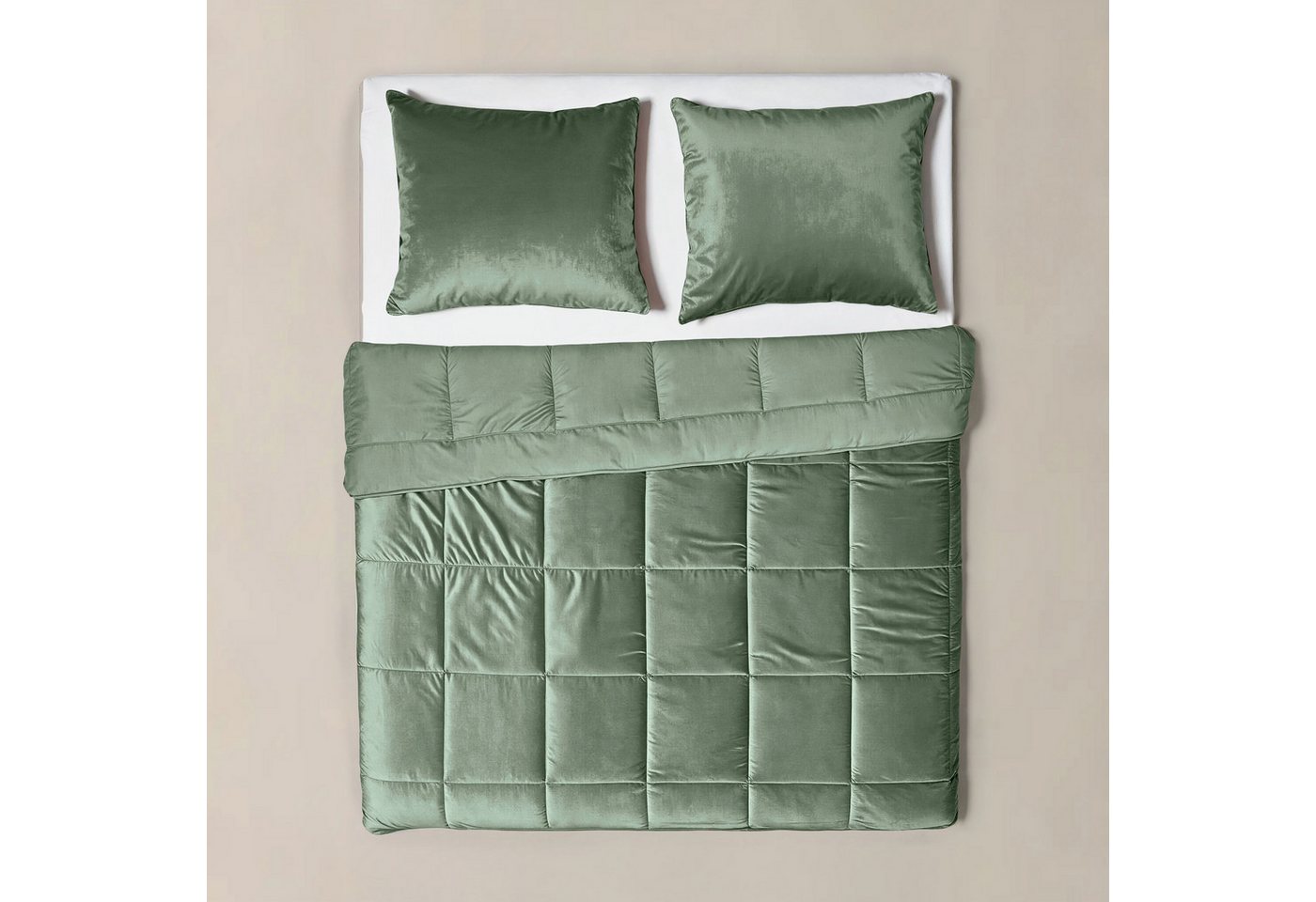 Sitheim-Europe Kunstfaserbettdecke Lazy Velvet Bettdecke Ohne Kissenbezug, Füllung: 100% Hohlfasern, Bezug: Samt, Keine Bettwäsche nötig von Sitheim-Europe