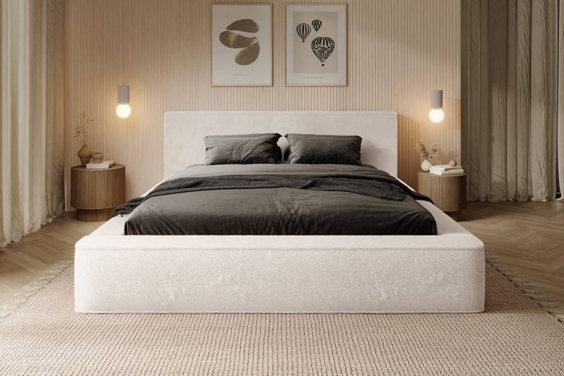 Sitheim-Europe Polsterbett Designer Polsterbett Ajsza mit Stauraum von Sitheim-Europe