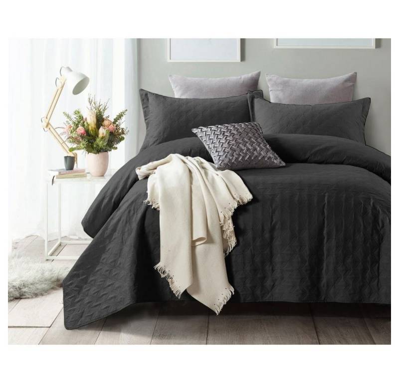 Sitheim-Europe Tagesdecke Sleeptime Chrone - Tagesdecke - Twin-Bett, Gut atmungsaktiv von Sitheim-Europe