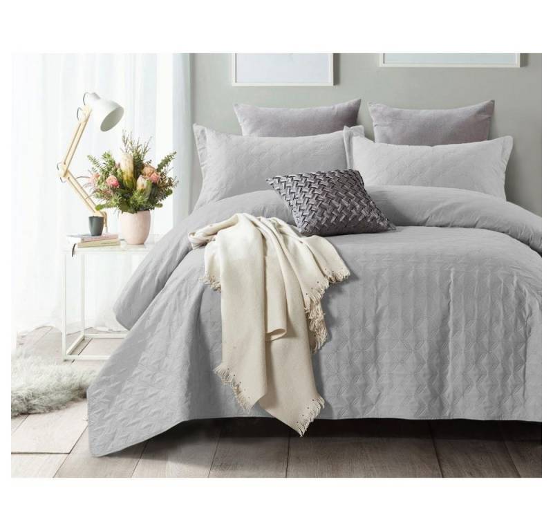 Sitheim-Europe Tagesdecke Sleeptime Chrone - Tagesdecke - Twin-Bett, Gut atmungsaktiv von Sitheim-Europe