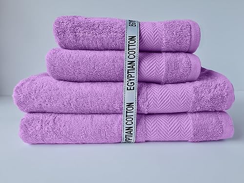 Sitheim King TUT Handtücher aus 100% ägyptischer Baumwolle 4-teiliges Handtuchset von Sitheim