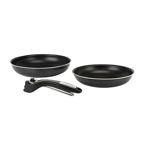 Sitram 711388 Serie mit 2 Pfannen + Griffen, Aluminium, Schwarz Sitram 711388 Serie mit 2 Pfannen + Griffen, Aluminium, Schwarz von Sitram