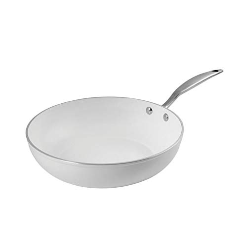 Sitram HEGOA Wok, Aluminium, Weiß von Sitram