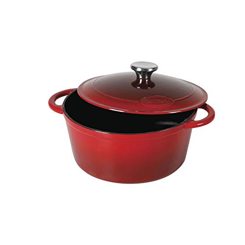 Sitram SITRASLOW Schmortopf, Gusseisen, Rot von Sitram