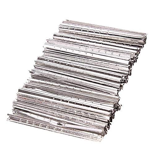 Sitrda Dietrich-Werkzeuge aus Aluminiumfolie, Schlüsseldienst, 100 Stück, Silber Sitrda Dietrich-Werkzeuge aus Aluminiumfolie, Schlüsseldienst, 100 Stück, Silber von Sitrda