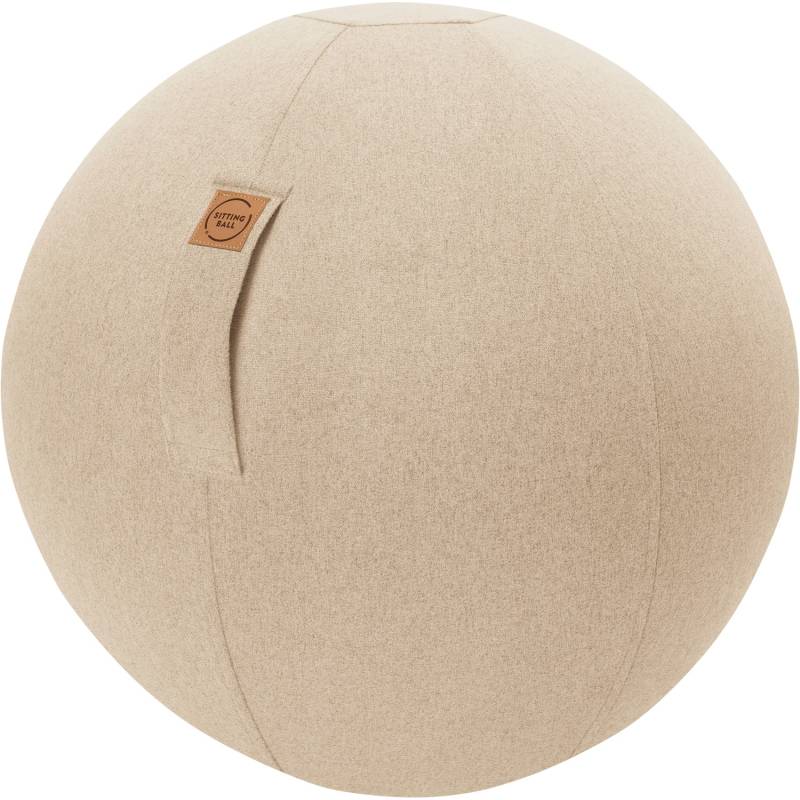 Sitting Ball Hocker Felt 150 l Beige von Sitting Ball