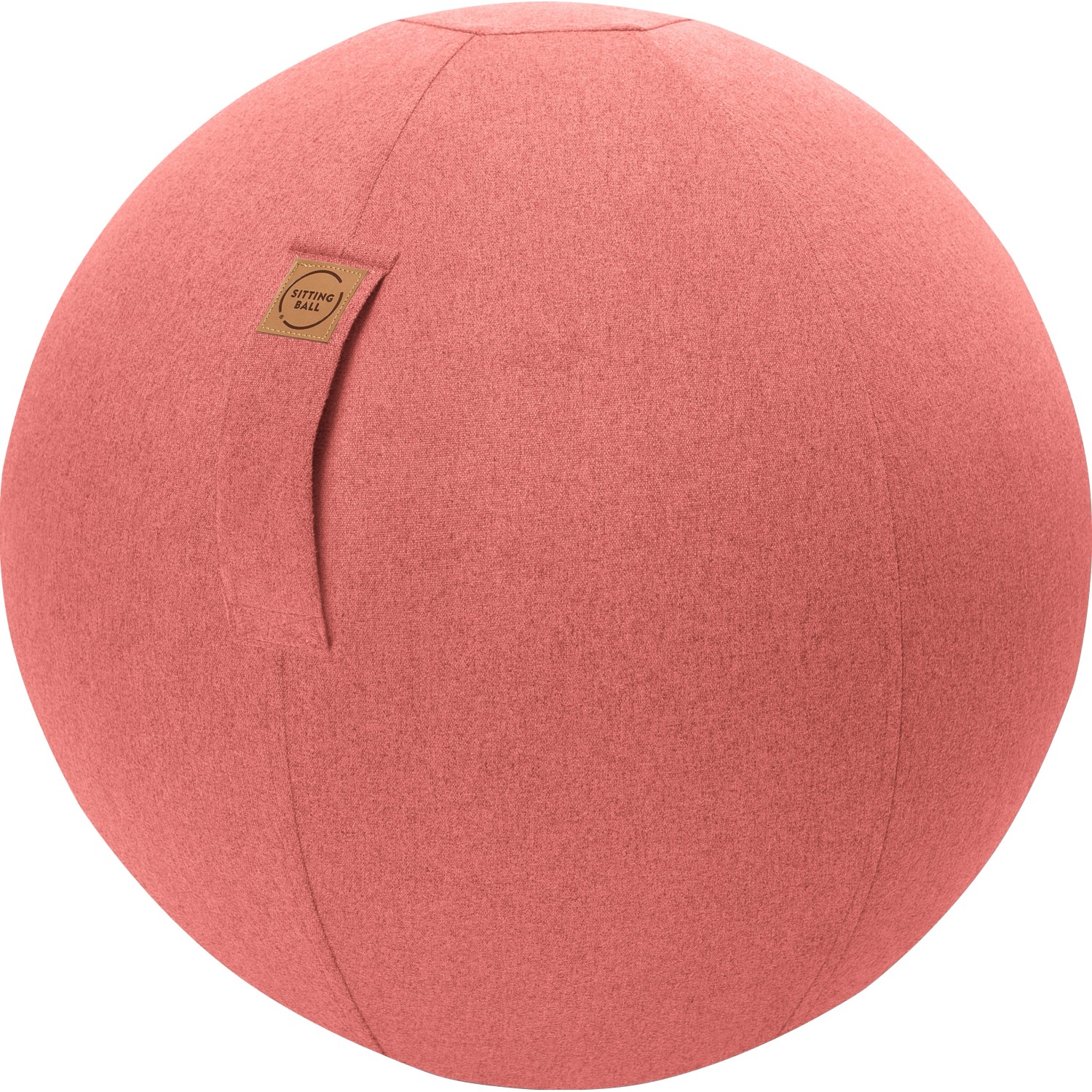 Sitting Ball Sitzball Felt Lachs von Sitting Ball