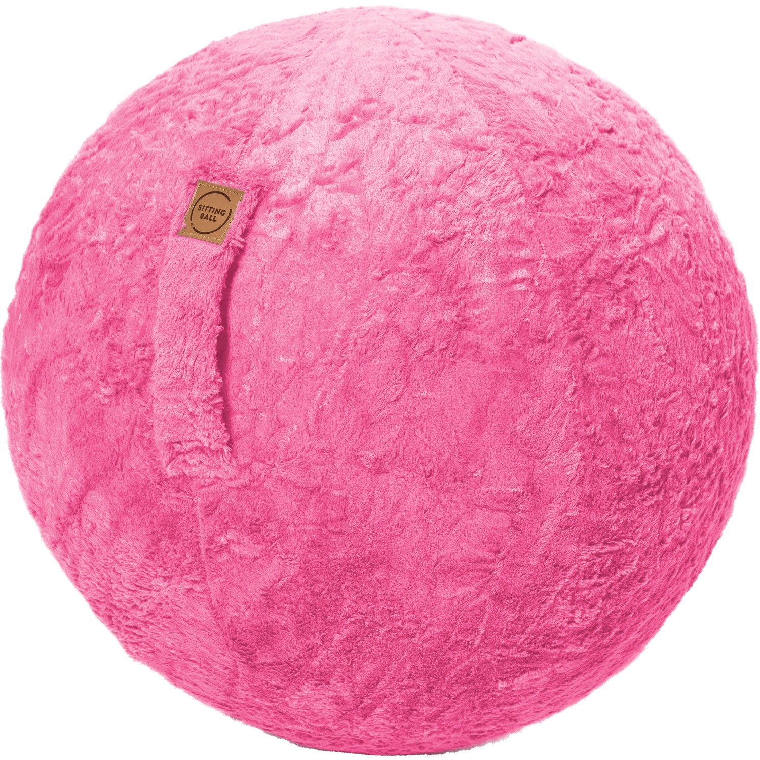 Sitting Ball Sitzball Fluffy Pink von Sitting Ball