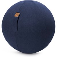 Sitting Ball Sitzsack »Sitting Ball FELT«, Ø 65 cm, Polyester - blau von Sitting Ball