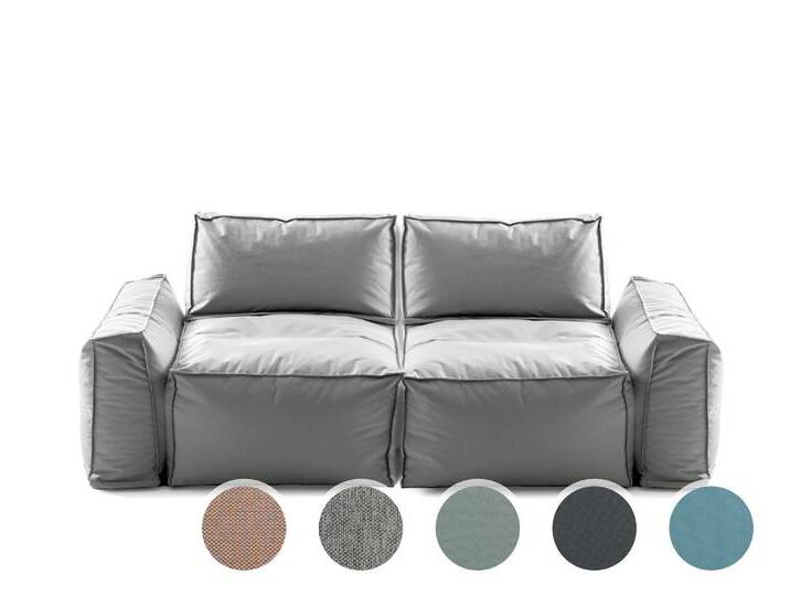 Sitting Bull »CAPPA« Outdoor Sofa PG2 SEINE 324 grey von Sitting-Bull