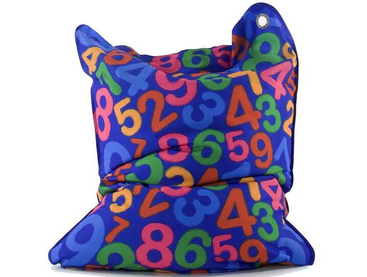 Sitting Bull »FASHION MINI BULL« Sitzsack 09 Numbers von Sitting-Bull