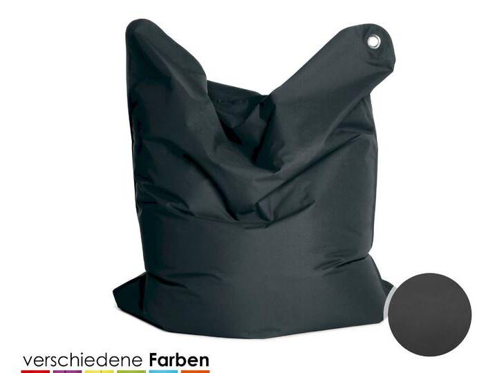 Sitting Bull »THE BULL« Sitzsack 04 schwarz von Sitting-Bull