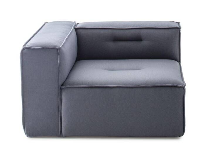 Sitting Bull »numberONE« Sofa Grundelement links Armlehne hoch PG2 SEINE 326 ocre von Sitting-Bull