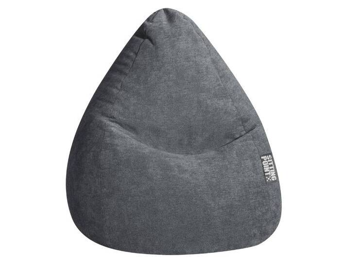 Magma Heimtex Sitzsack (Set, 1 St., Sitzsack), grau, grau von Sitting-Point