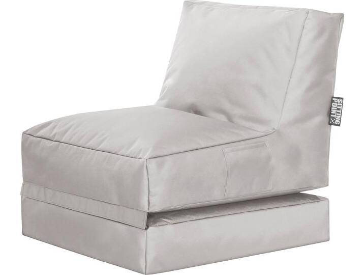 Magma Heimtex Sitzsack (Set, 1 St., Sitzsack), grau, grau von Sitting-Point