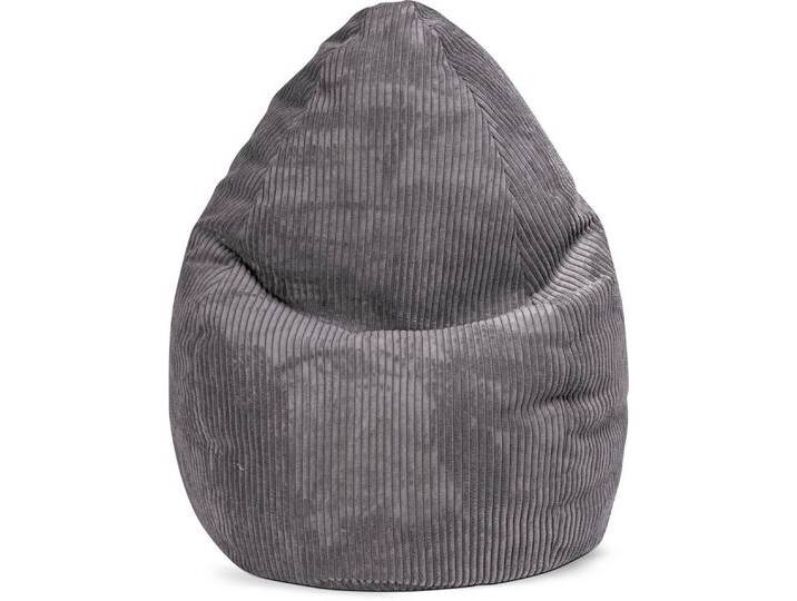 Magma Heimtex Sitzsack BeanBag SHARA XL (1 St), grau, anthrazit von Sitting-Point