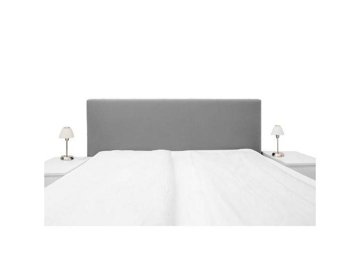 Magma Heimtexx BOXSPRING-KOPFTEILBEZUG, Grau, Uni, Rechteckig, 140x200 cm, Wohnzimmer, Sofas & Couches von Sitting-Point