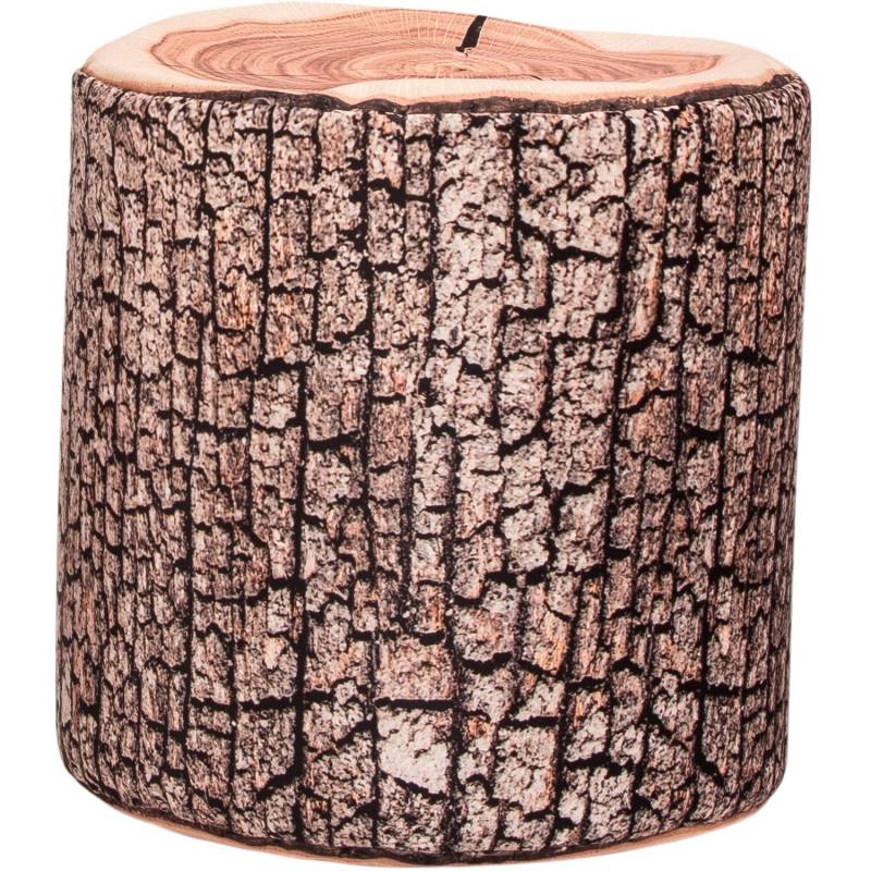 Sitting Point Hocker Wood 100 l Natur Holzoptik-Muster von Sitting Point