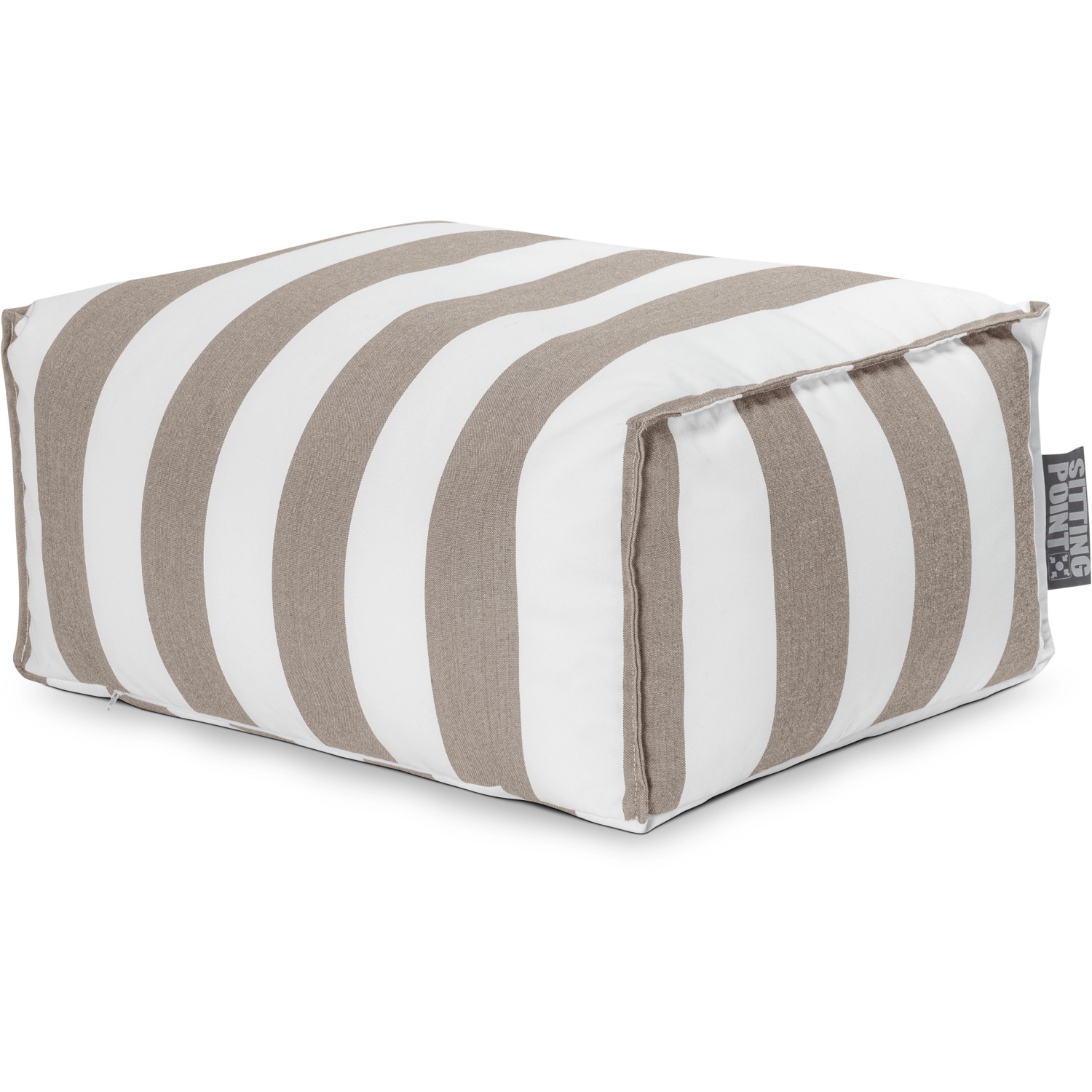 Sitting Point Sitzhocker Roll Santorin Taupe Sitting Point Sitzhocker Roll Santorin Taupe von Sitting Point