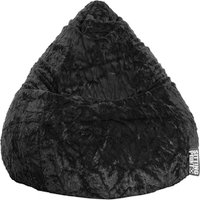 Sitting Point Sitzsack »BeanBag FLUFFY XL«, schwarz, BxH: 70 x 110 cm von Sitting Point