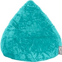 Sitting Point Sitzsack »BeanBag FLUFFY XL«, türkis, BxH: 70 x 110 cm - tuerkis Sitting Point Sitzsack »BeanBag FLUFFY XL«, türkis, BxH: 70 x 110 cm - tuerkis von Sitting Point