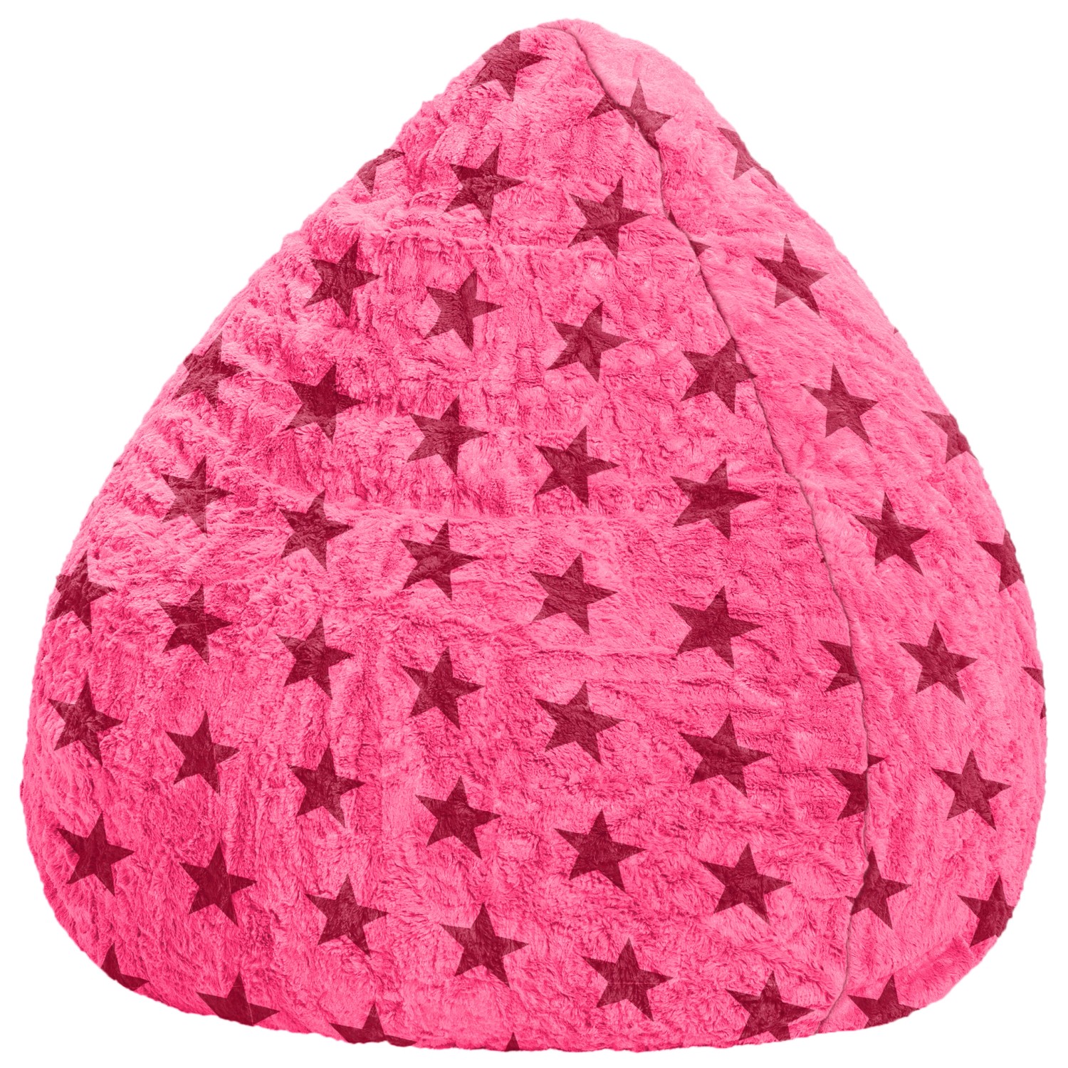 Sitting Point Sitzsack BeanBag Fluffy Stars 220 l Pink von Sitting Point