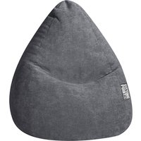 Sitting Point Sitzsack »Beanbag Alfa XL«, anthrazit, BxH: 70 x 110 cm - schwarz von Sitting Point