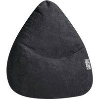 Sitting Point Sitzsack »Beanbag Alfa XL«, schwarz, BxH: 70 x 110 cm von Sitting Point