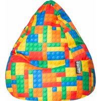 Sitting Point Sitzsack "Bricks Cat XL" Digitaldruck von Sitting Point