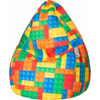 Sitting Point Sitzsack "Bricks L", Digitaldruck von Sitting Point