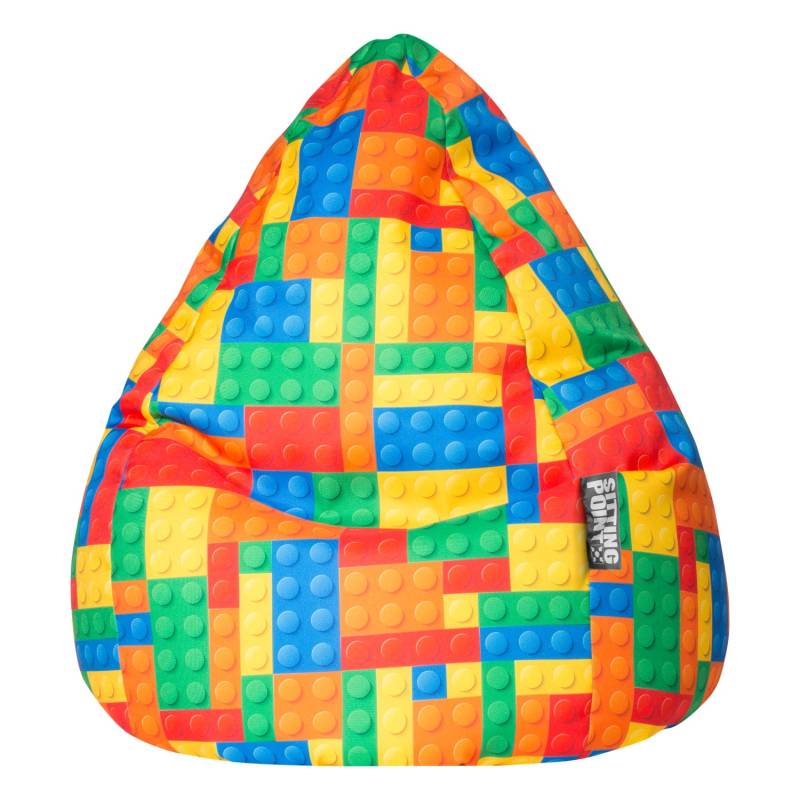 Sitting Point Sitzsack Bricks XL Bunt von Sitting Point