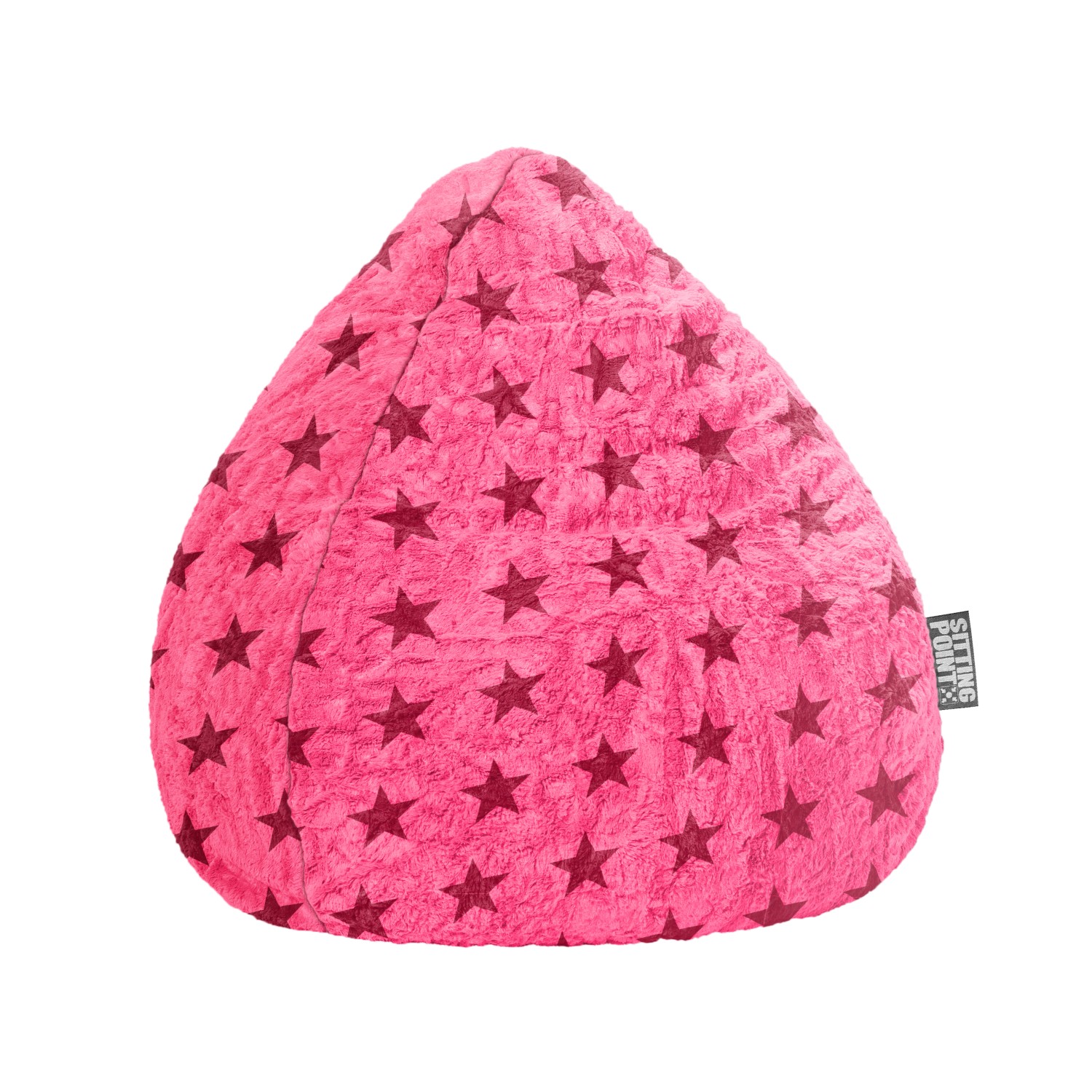 Sitting Point Sitzsack Fluffy Stars L Pink Sitting Point Sitzsack Fluffy Stars L Pink von Sitting Point