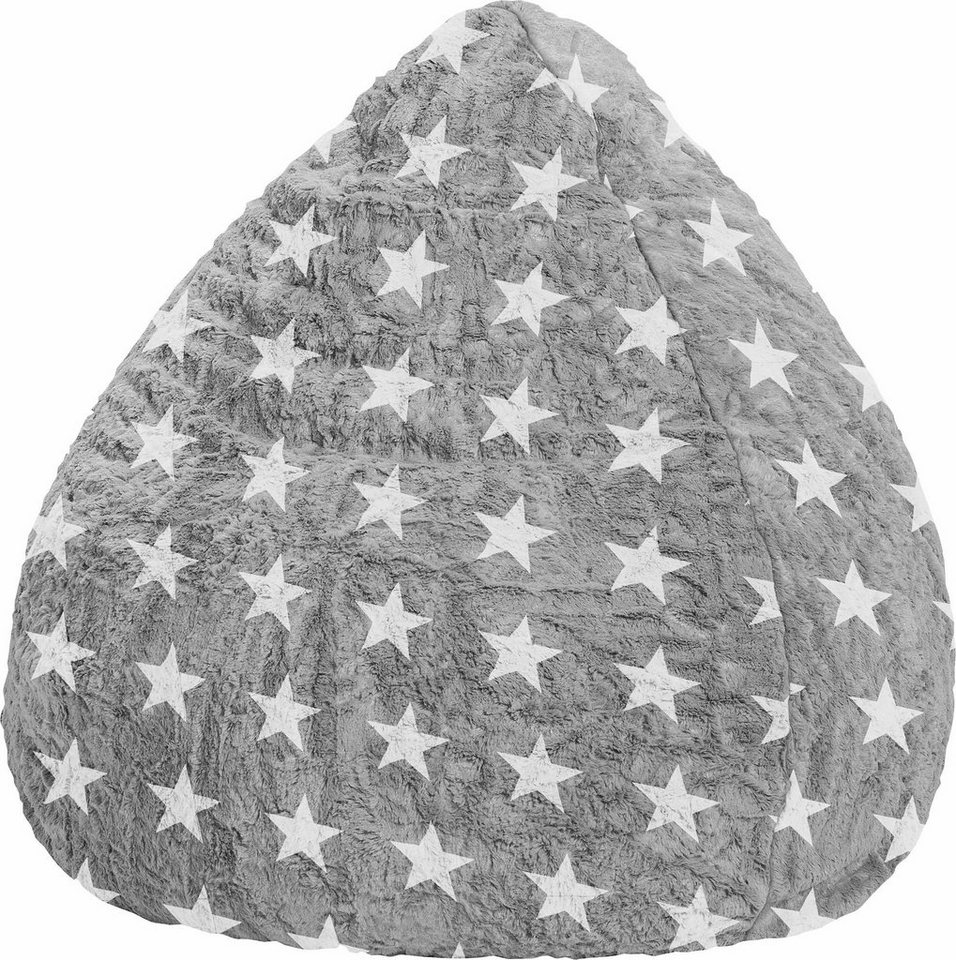 Sitting Point Sitzsack Fluffy Stars L von Sitting Point