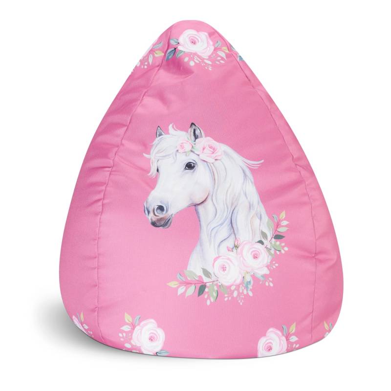 Sitting Point Sitzsack Horse XL Rose von Sitting Point