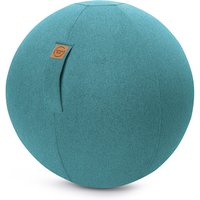 Sitting Ball Sitzsack »Sitting Ball FELT«, Ø 65 cm, Polyester - blau von Sitting Ball