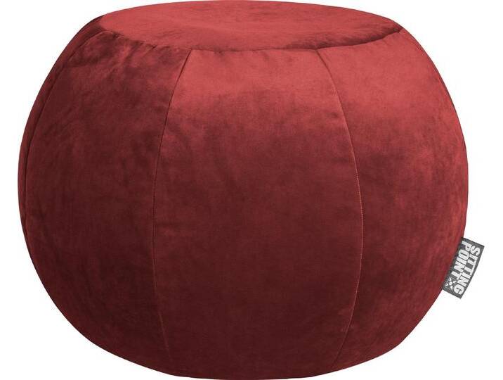Sitting Point Sitzsack Sitzhocker Plump VELUTO, mit Innensack Sitting Point Sitzsack Sitzhocker Plump VELUTO, mit Innensack von Sitting-Point