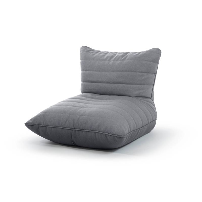 Sitting Point Sitzsack Tango Canvas Mittelgrau von Sitting Point