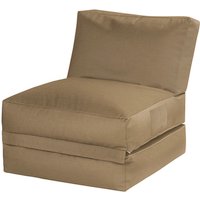 Sitting Point Sitzsack »Twist OUTSIDE«, braun, BxHxT: 70 x 60 x 180 cm von Sitting Point