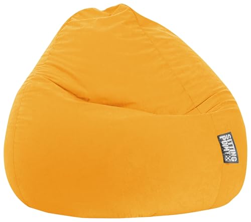 SITTING POINT only by MAGMA Sitzsack Easy XXL ca. 300 Liter gelb von SITTING POINT only by MAGMA