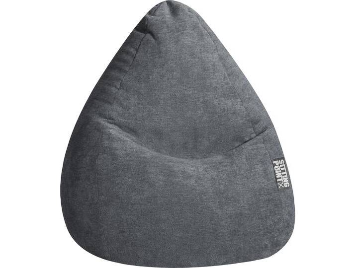 Sitzsack SITTING POINT Sitzsack ALFA XXL , grau (anthrazit), Sitzsäcke von Sitting-Point