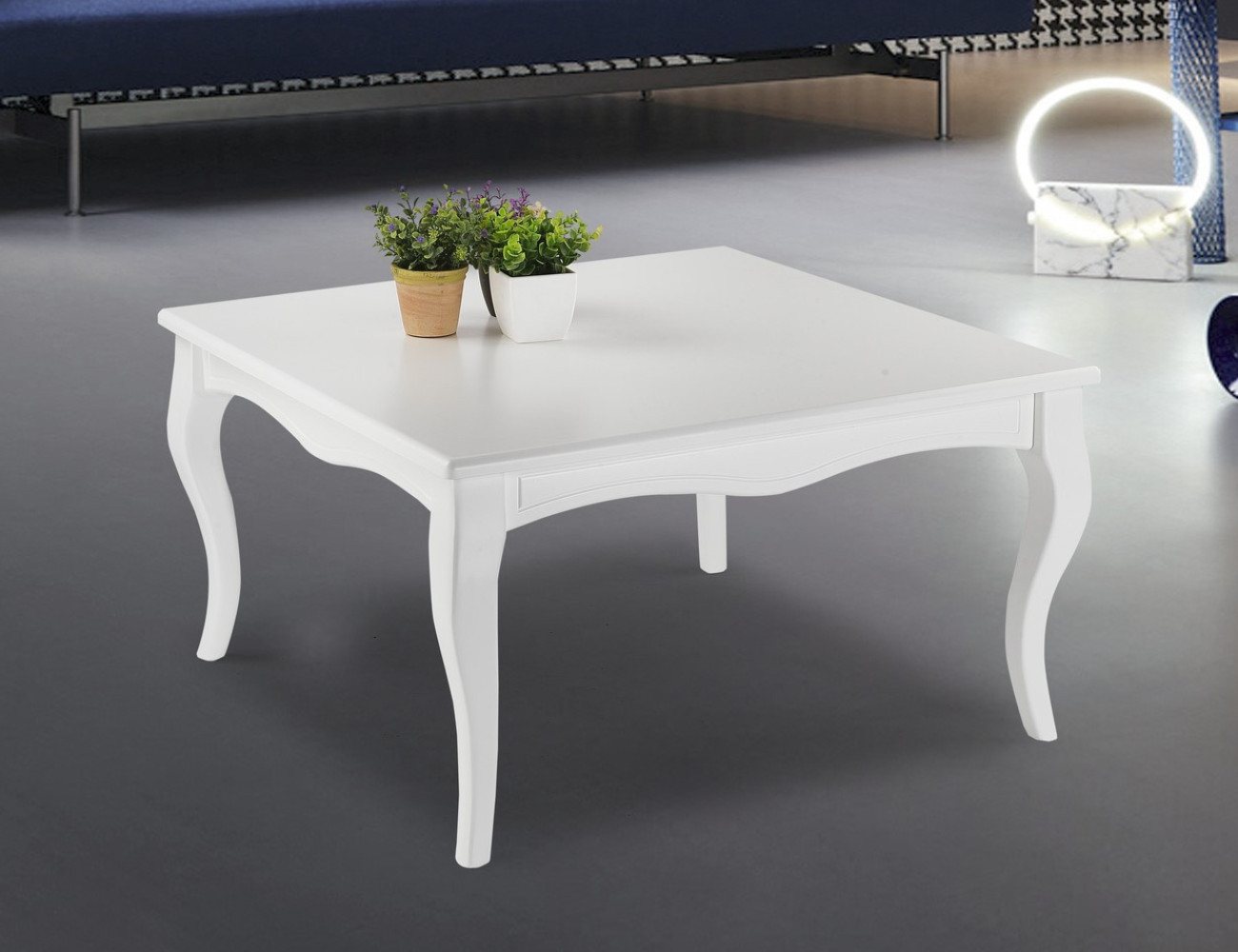 alesvelt Couchtisch LUKENS in edlem Barockstil MDF Hochglanz 80/130 cm, Barockstil alesvelt Couchtisch LUKENS in edlem Barockstil MDF Hochglanz 80/130 cm, Barockstil von alesvelt