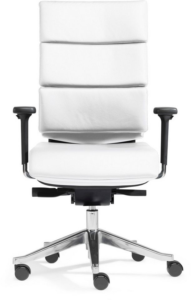 SITWELL STEIFENSAND AG Drehstuhl Drehstuhl Paradise Kunstleder weiß mit Armlehnen. von SITWELL STEIFENSAND AG