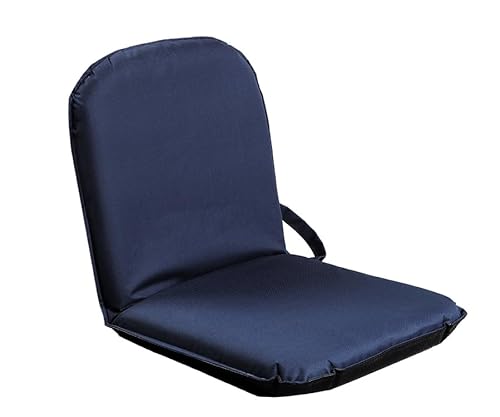 Sitzfix®, Bodensitzkissen, Bodenstuhl, Bodensitz Indoor/Outdoor mit Verstellbarer Rückenlehne blau von Bungarten von Sitzfix