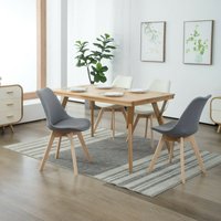 Esszimmerstühle Mit Stoffbezug Grau Esszimmerstühle Mit Stoffbezug Grau von Sitzkunst